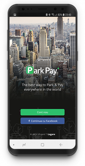 Deschide contul ParkPay